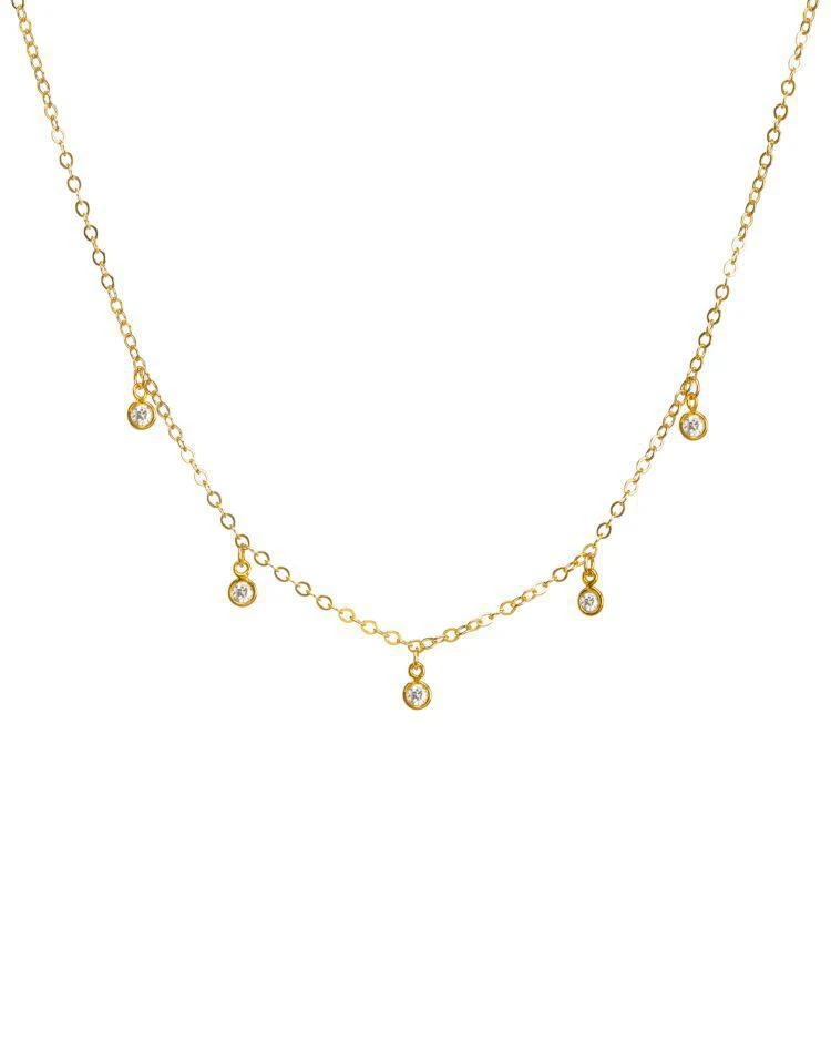 商品Dogeared|Dangling Necklace, 14",价格¥353,第2张图片详细描述