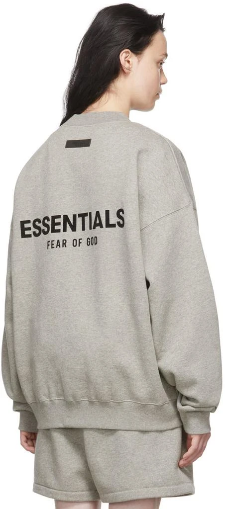 商品Essentials|Essentials灰色圆领卫衣,价格¥430,第3张图片详细描述