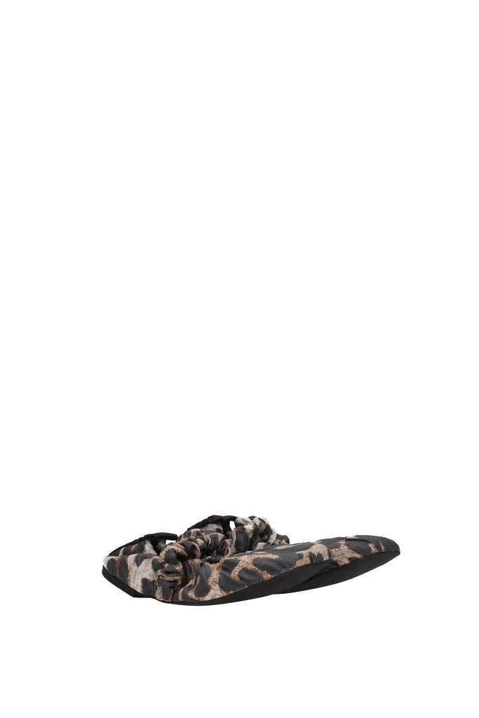 商品Ganni|Ballet flats Fabric Beige Leopard,价格¥993,第2张图片详细描述