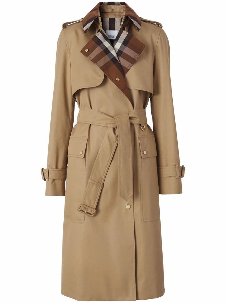 商品Burberry|BURBERRY - Cotton Trench Coat,价格¥16620,第1张图片