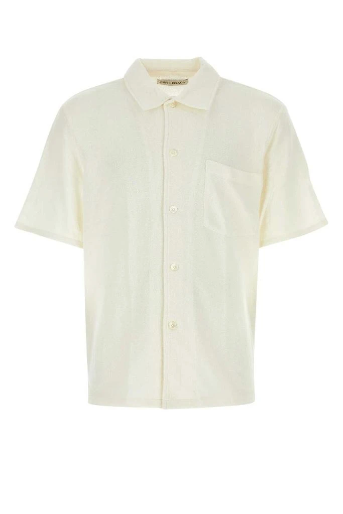 商品Our Legacy|Our Legacy Short Sleeved Buttoned Shirt,价格¥1317-¥1769,第1张图片