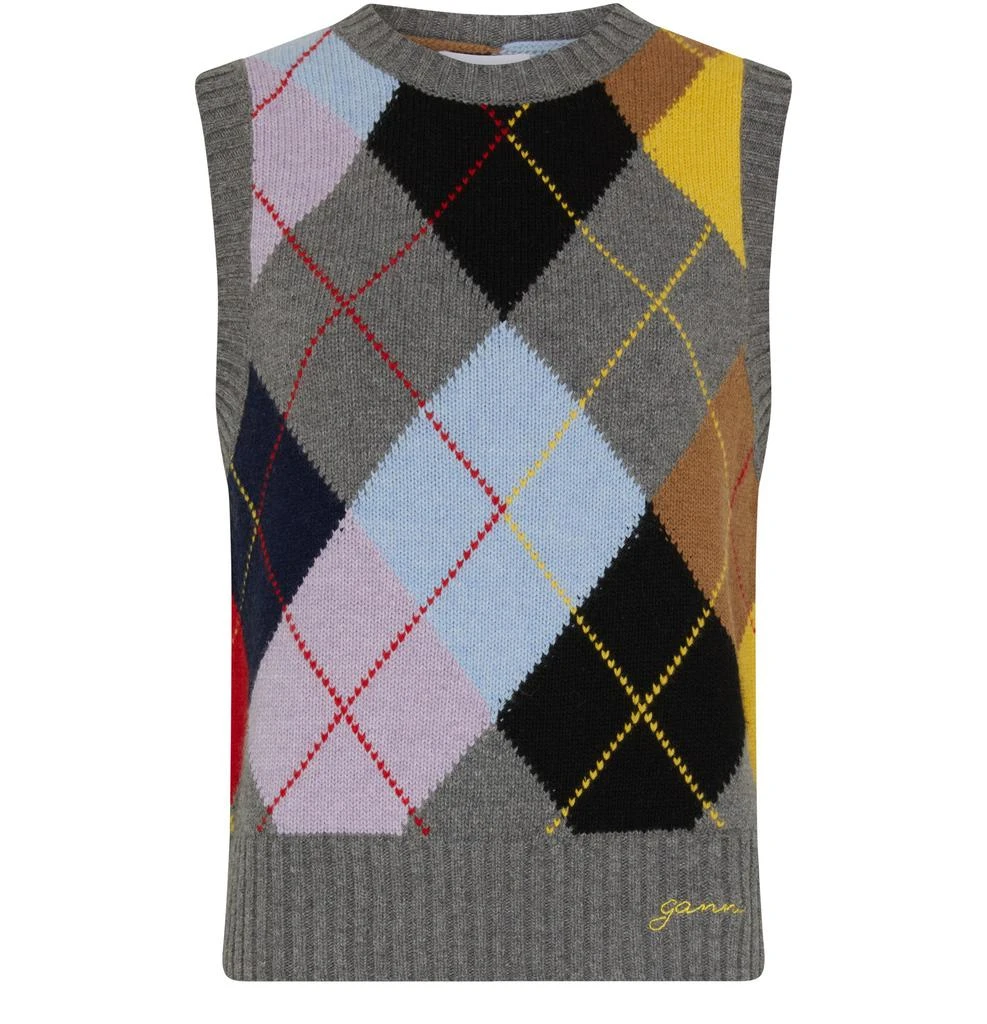商品Ganni|Sleeveless jumper,价格¥2052,第1张图片