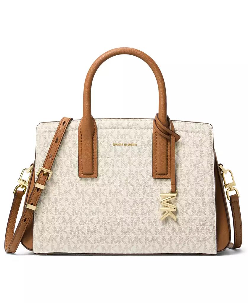 Michael Kors Laila Small Signature Logo Satchel Handbag image 2