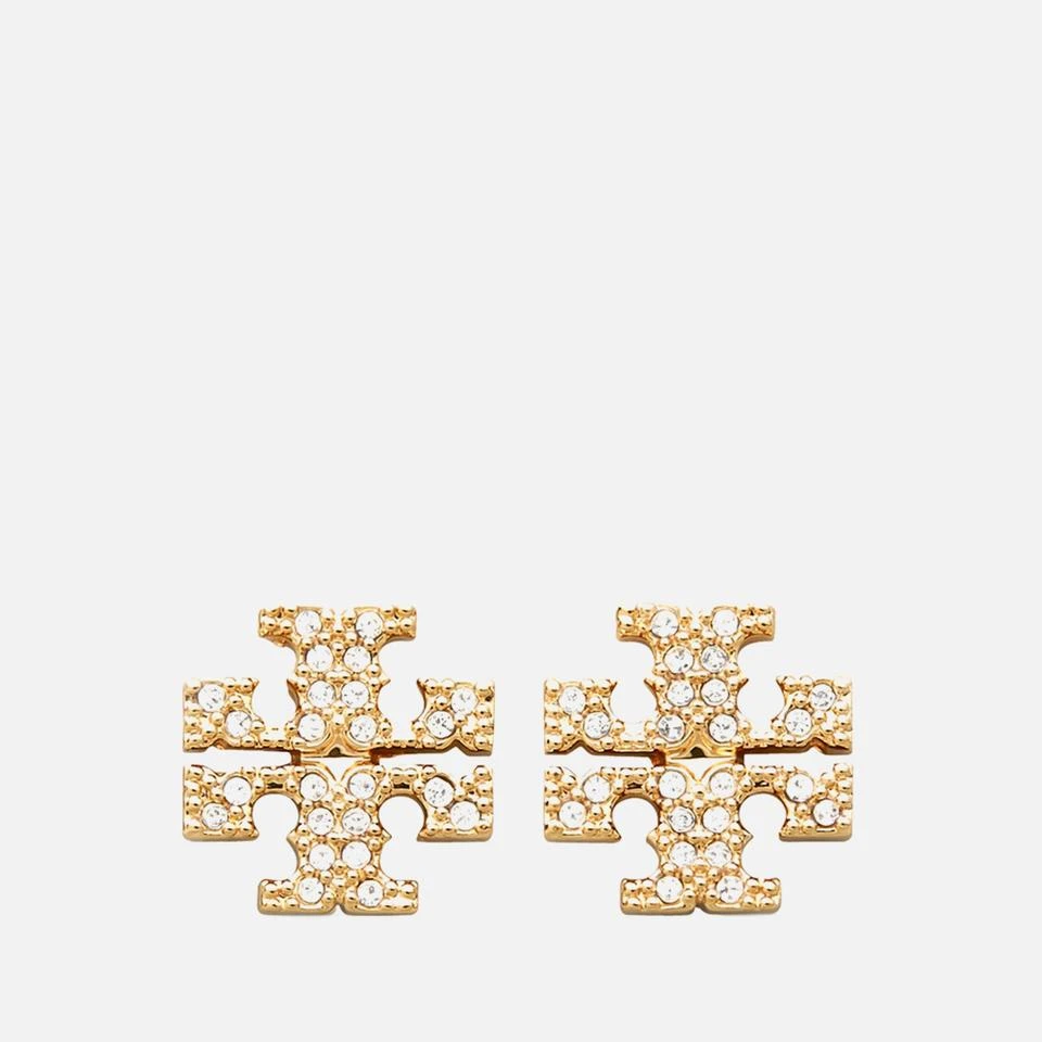 商品Tory Burch|女士logo水钻耳钉,价格¥999,第1张图片