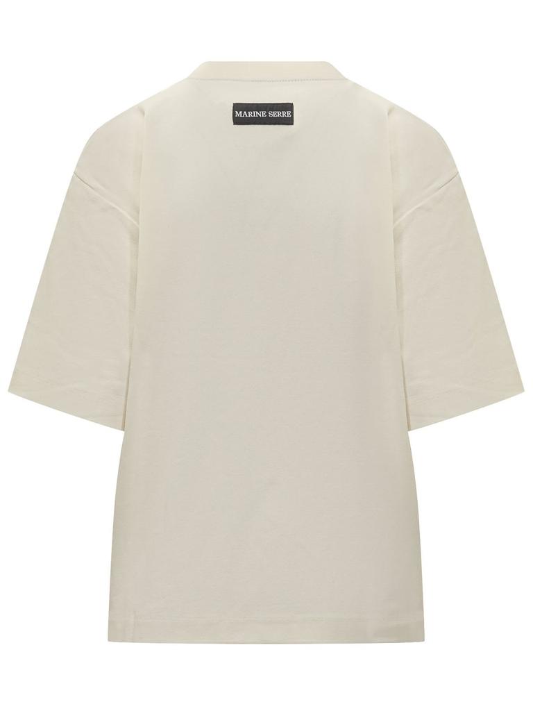 Marine Serre MS Sports Jersey Relaxed T-Shirt – On Sale Now with