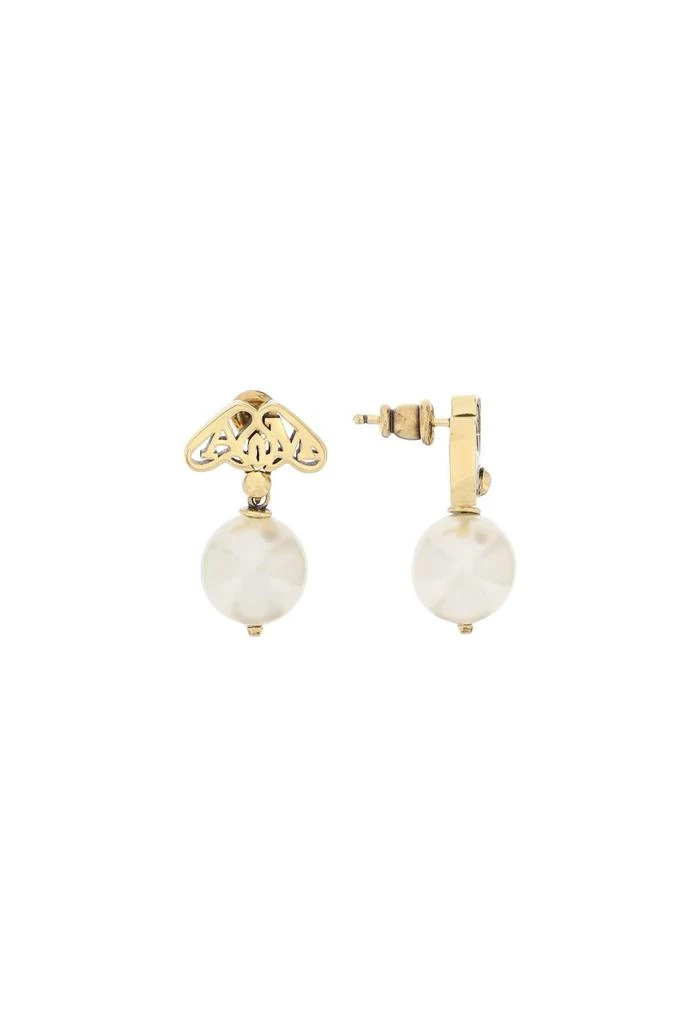 商品Alexander McQueen|Pearl And Seal Earrings,价格¥1469,第1张图片