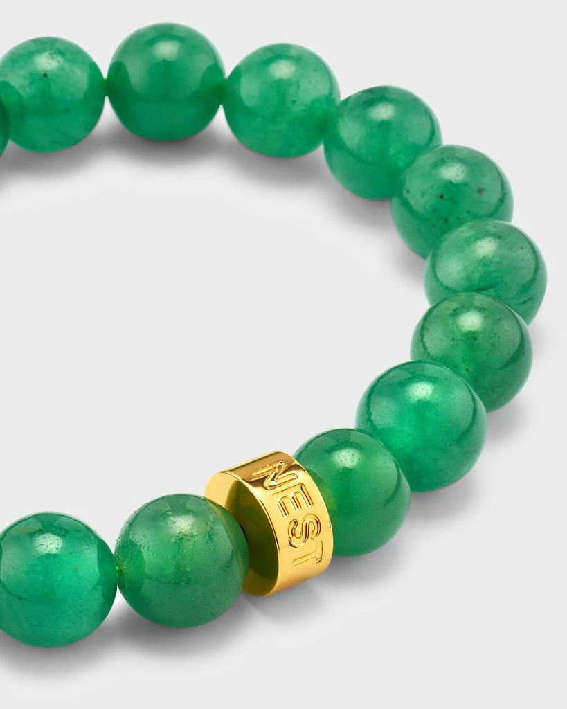 商品NEST Jewelry|Jade Aventurine Stretch Bracelet,价格¥742,第4张图片详细描述