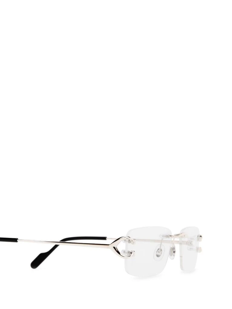 商品Cartier|Cartier Rectangle Frame Glasses,价格¥6580,第2张图片详细描述