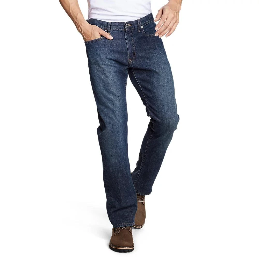 商品Eddie Bauer|Men's Field Flex Straight Jeans,价格¥309,第1张图片
