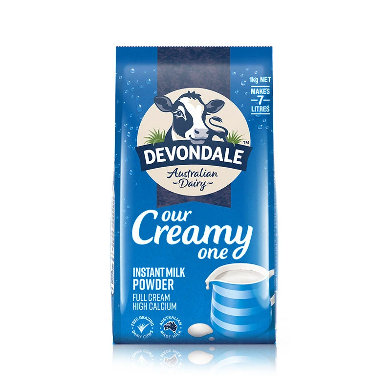 商品[国内直发] DEVONDALE|澳洲进口德运全脂青少年成人冲饮牛奶粉高钙学生早餐成长1kg*2,价格¥180,第1张图片