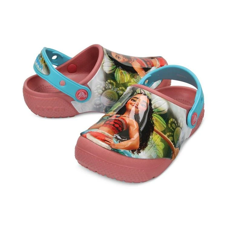 商品Crocs|Fun Lab Moana Clogs, Baby Girls (0-4), Toddler Girls (4.5-10.5), & Little Girls (11-3),价格¥262,第2张图片详细描述