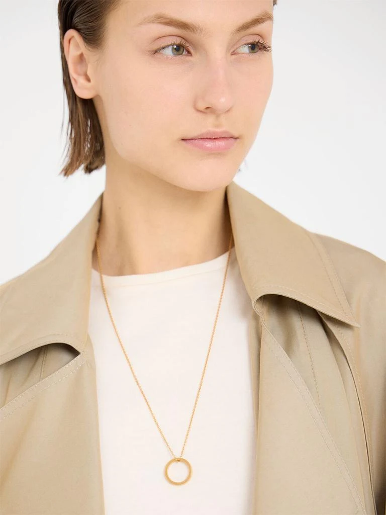 商品MAISON MARGIELA|Logo Engraved Ring Charm Necklace,价格¥3850,第1张图片详细描述