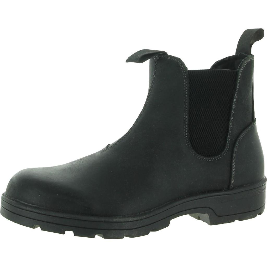 Steve Madden Mens Builder Leather Pull On Work & Safety Boot商品第1张图片规格展示