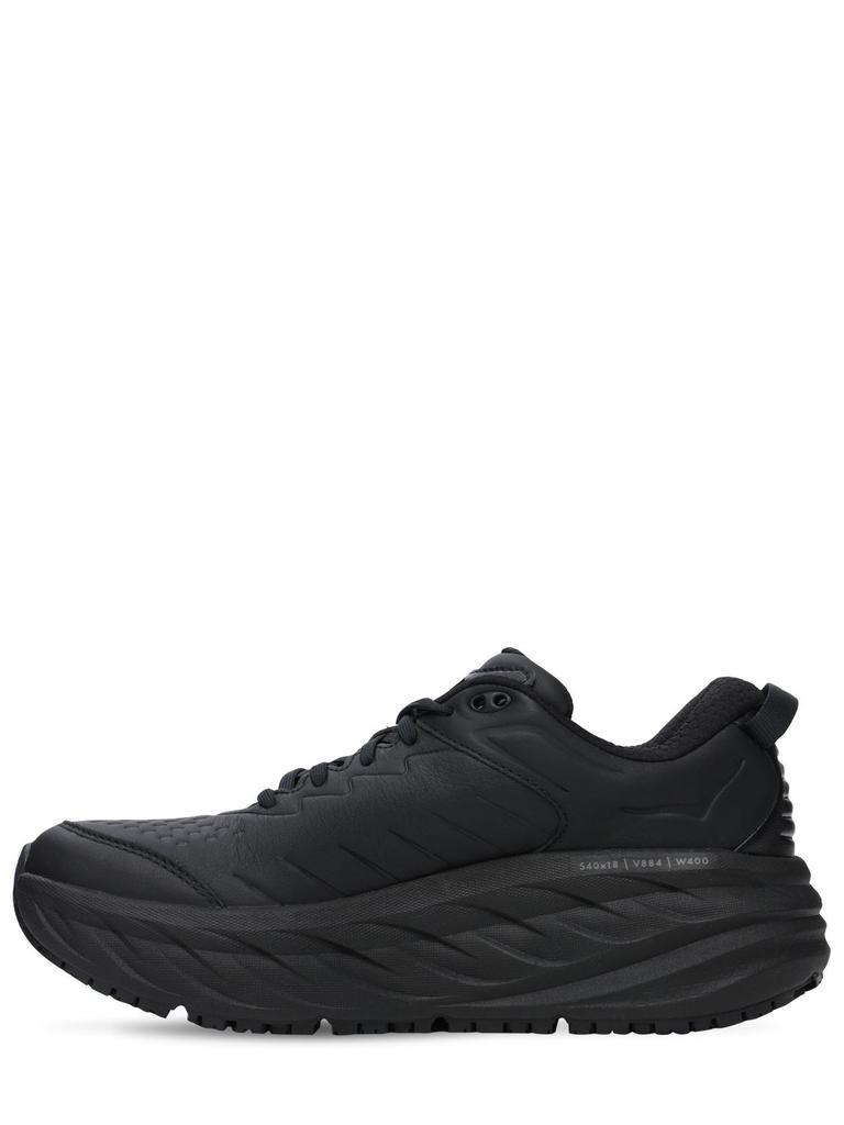 商品Hoka One One|Bondi Sr Leather Running Sneakers,价格¥1437,第7张图片详细描述