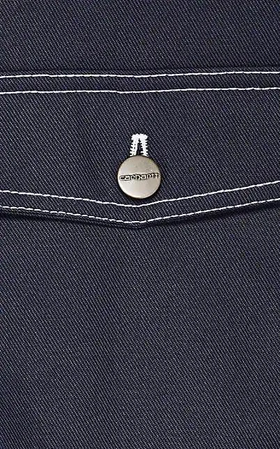 Topstitched Cotton-Blend Oversized Workshirt 商品