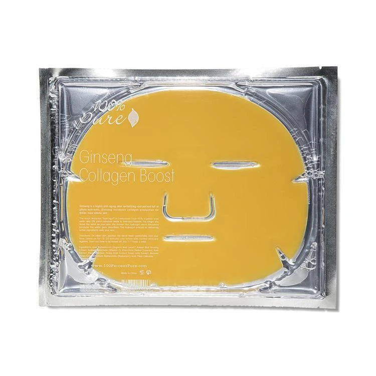 商品100% Pure|Ginseng Collagen Boost Mask,价格¥132,第1张图片
