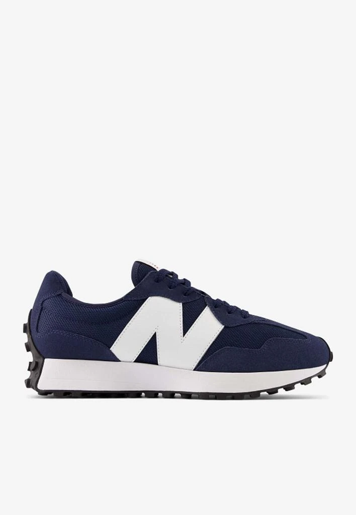 商品New Balance|327 Low-Top Sneakers in Natural Indigo with White,价格¥1332,第1张图片