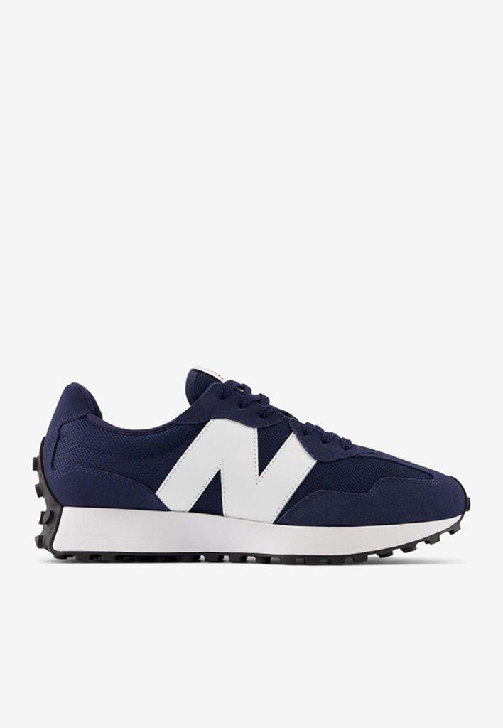 商品New Balance|327 Low-Top Sneakers in Natural Indigo with White,价格¥1151,第1张图片