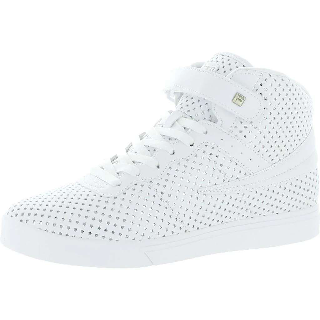 商品Fila|Fila Womens Vulc 13 Stars Metallic Hi-Top Fashion Sneakers,价格¥129,第1张图片