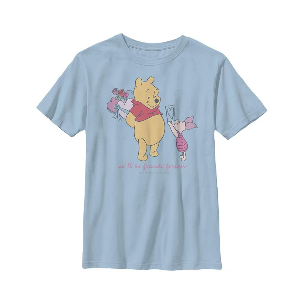 商品Disney|Boy's Winnie the Pooh We'll Be Friends Forever Piglet  Child T-Shirt,价格¥202,第1张图片