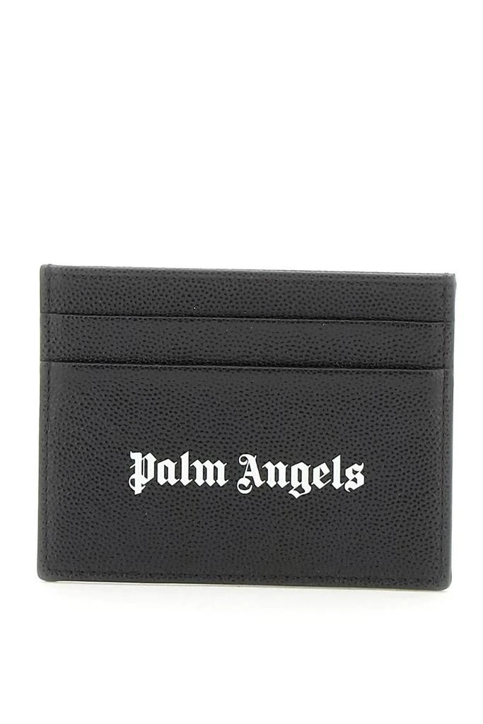 商品Palm Angels|Palm angels leather cardholder with logo,价格¥1225,第1张图片