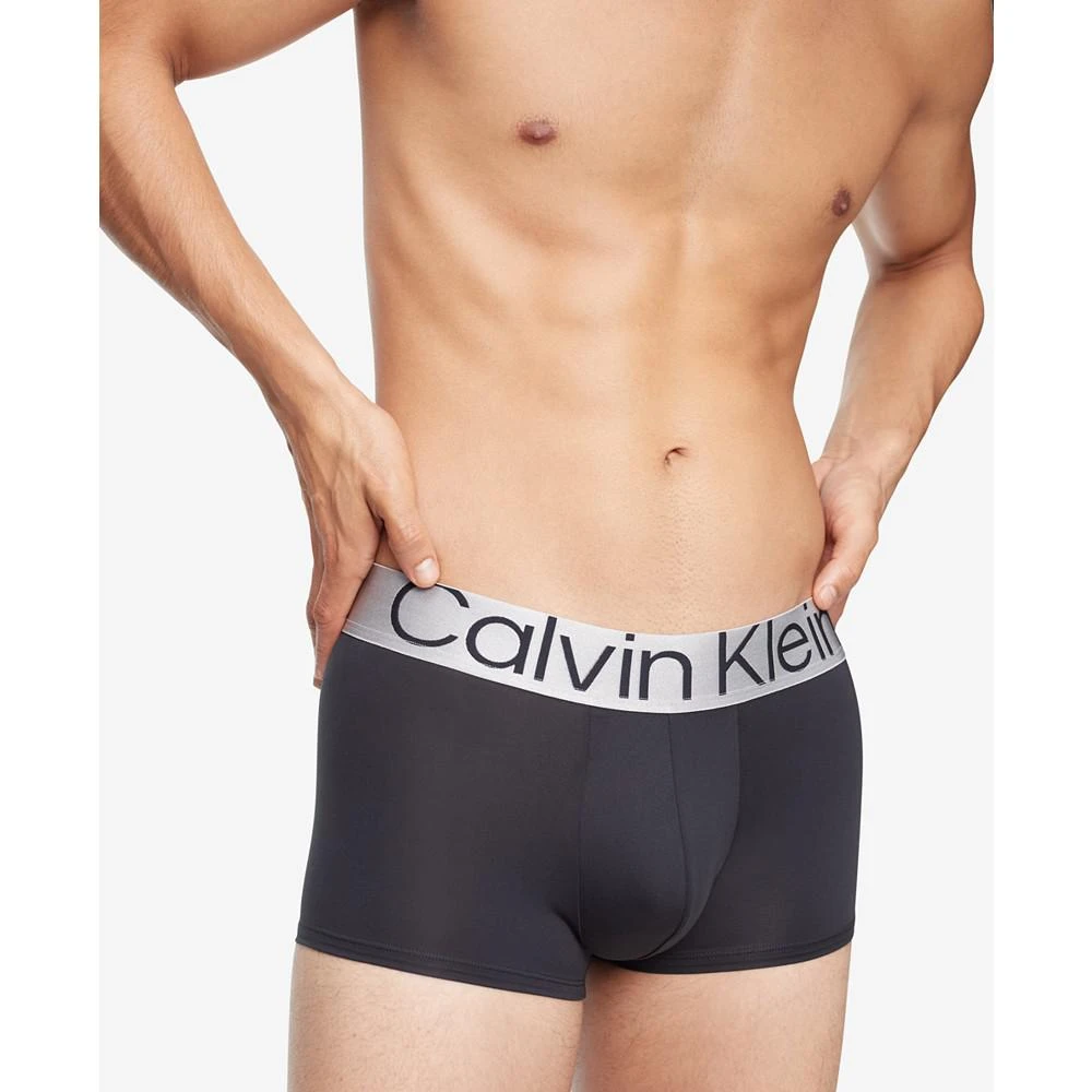 商品Calvin Klein|Men's 3-Pk Steel Low Rise Trunk Underwear,价格¥500,第4张图片详细描述