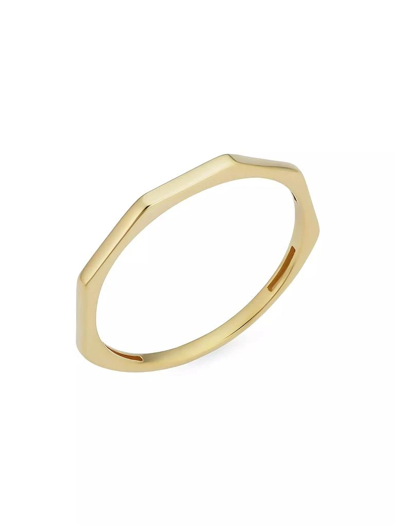 商品Oradina|14K Yellow Solid Gold After Hours Ring,价格¥1569,第1张图片