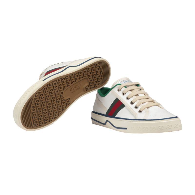 【预售3-7天】GUCCI/古驰 新款女士白色 Tennis 1977休闲运动鞋60611099W909085商品第5张图片规格展示