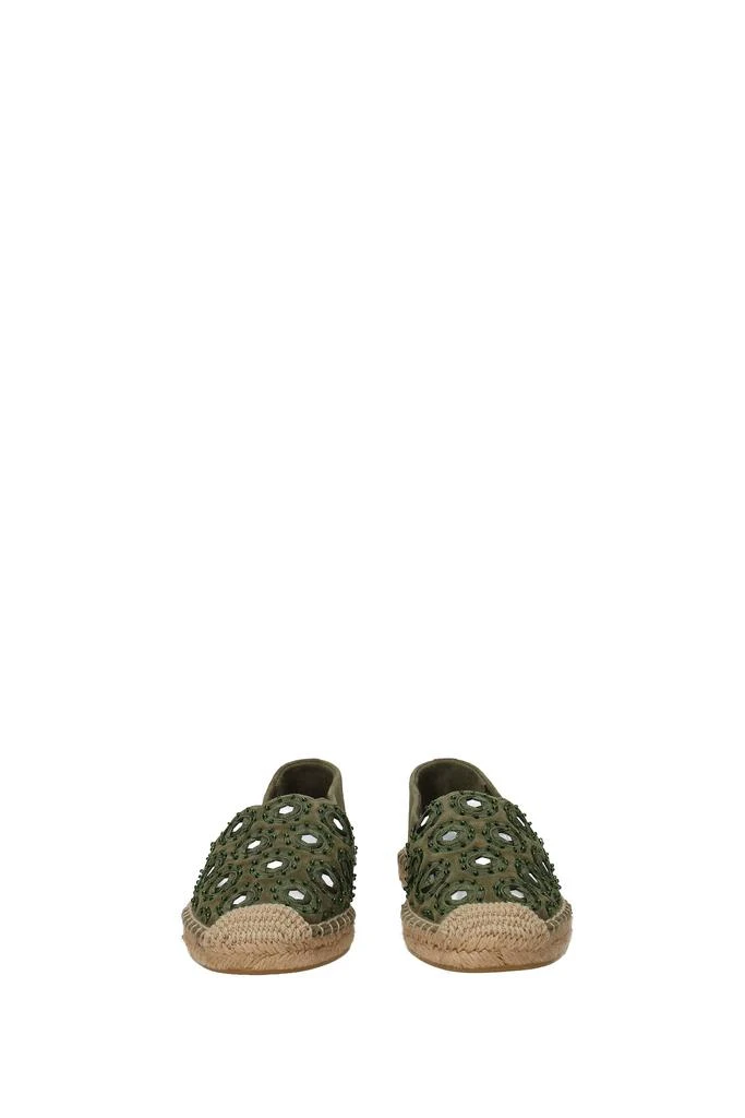 商品Tory Burch|Espadrilles yasmin Suede Green,价格¥983,第3张图片详细描述