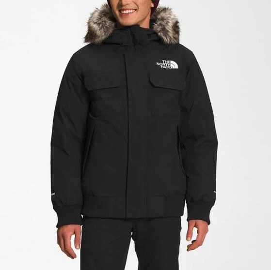 北面THE NORTH FACE 毛领防风防水夹克外套 男款 黑色（香港仓发货） 商品