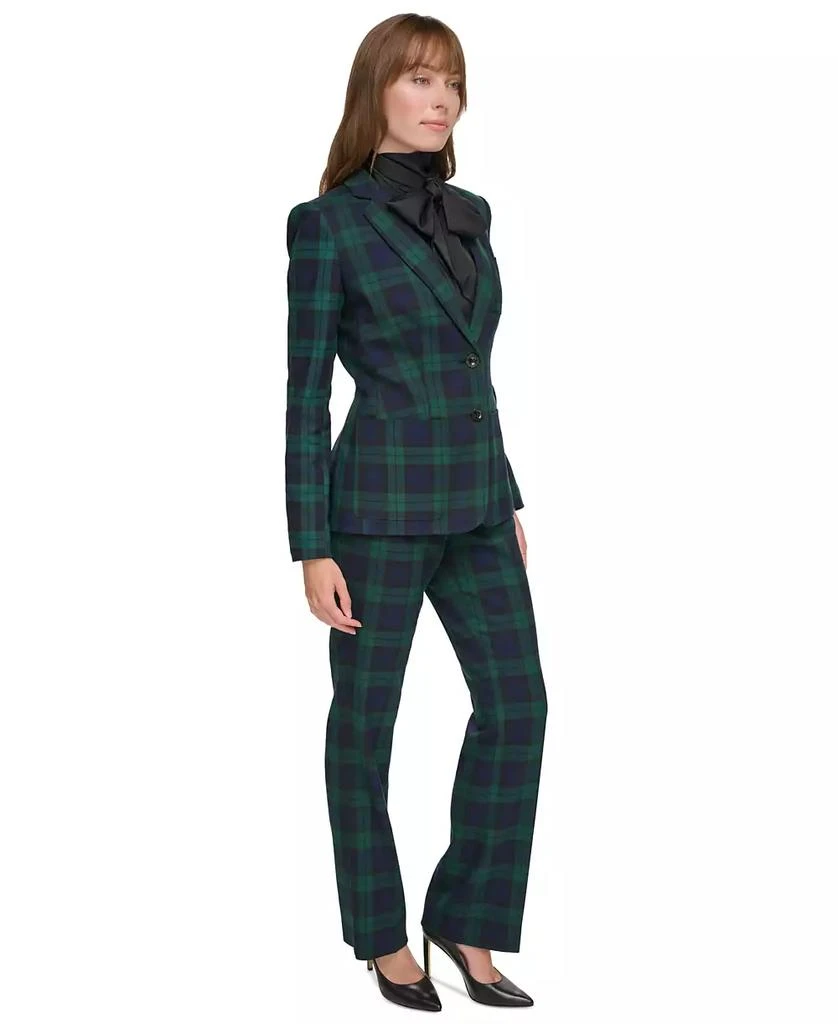 Women's Plaid Two-Button Blazer 商品