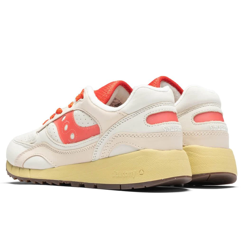 商品Saucony|Saucony Shadow 6000 'New York Cheesecake' - Beige/Red,价格¥744,第3张图片详细描述