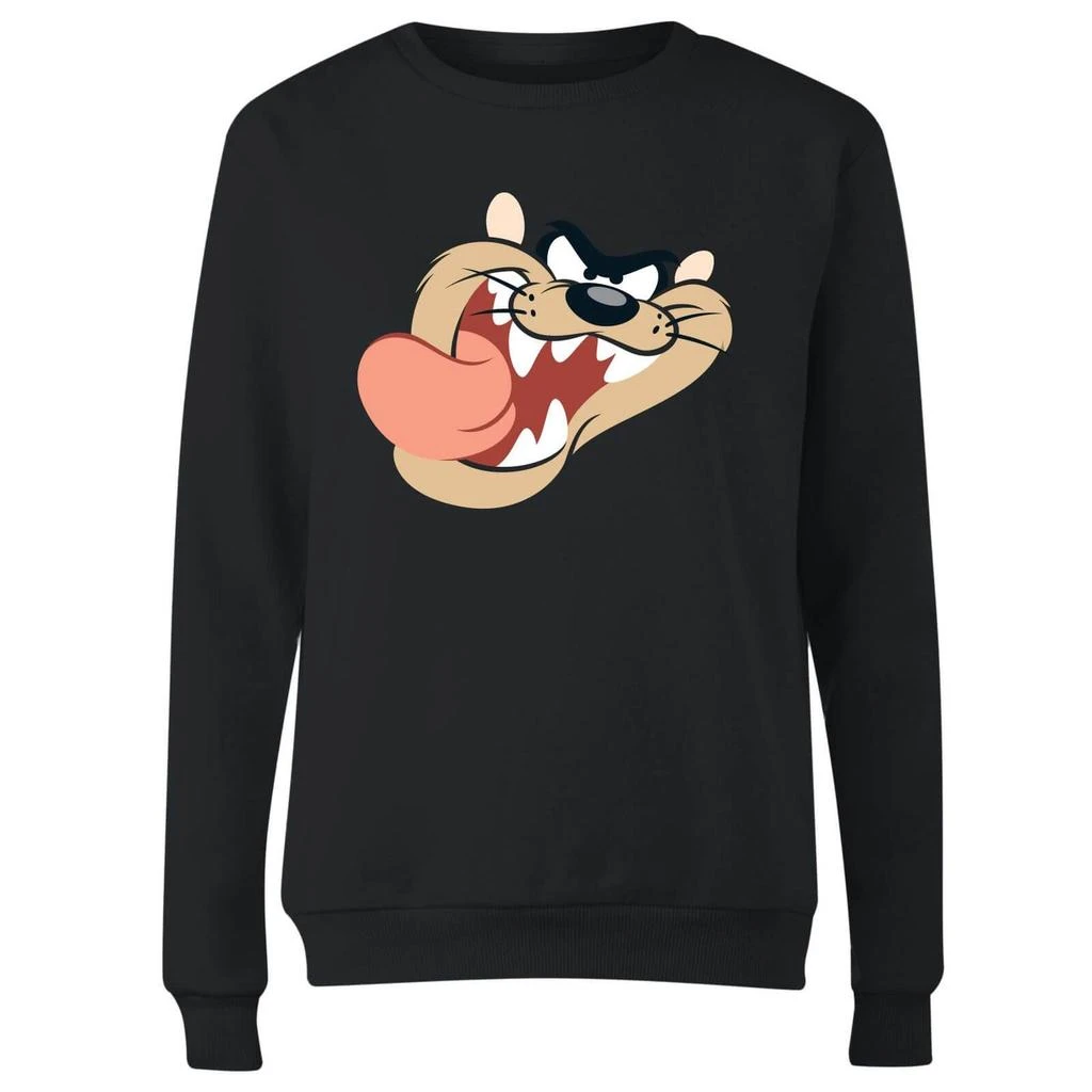 商品Original Hero|Looney Tunes Tasmanian Devil Face Women's Sweatshirt - Black,价格¥255,第4张图片详细描述