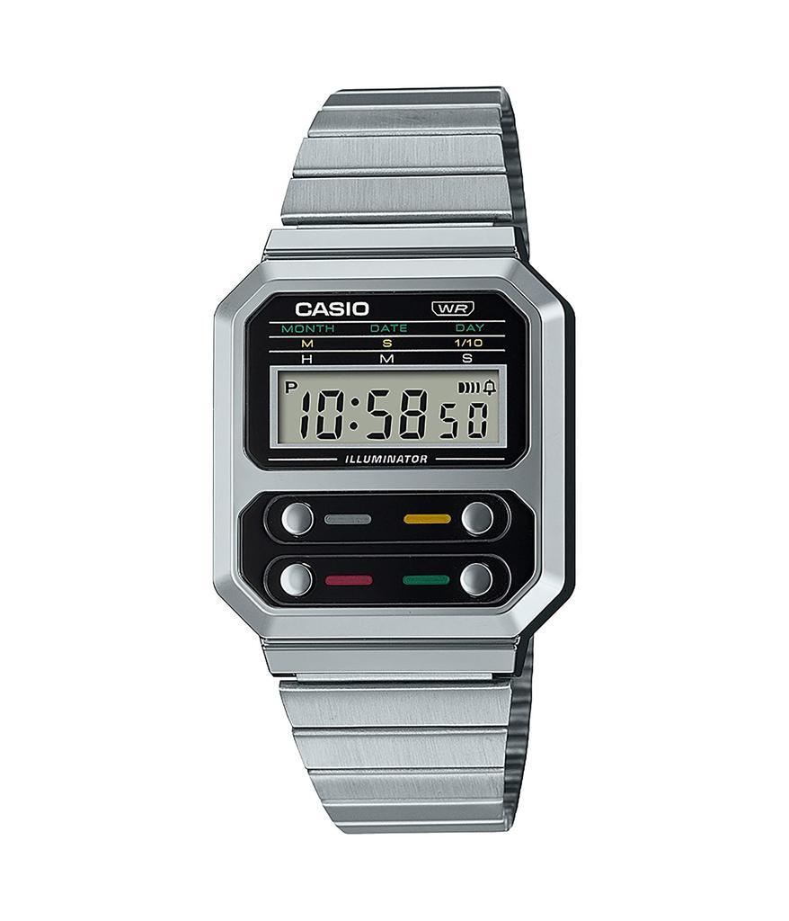 商品G-Shock|A100WE-1AVT,价格¥386,第1张图片
