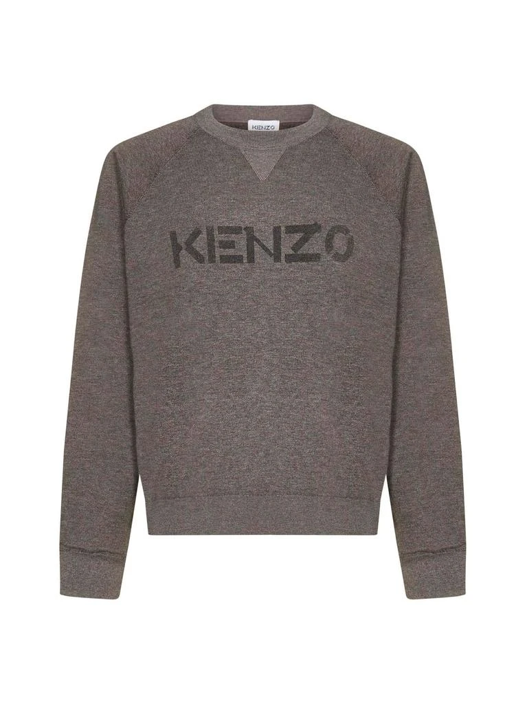 商品Kenzo|Kenzo Logo Print Crewneck Jumper,价格¥2045,第1张图片