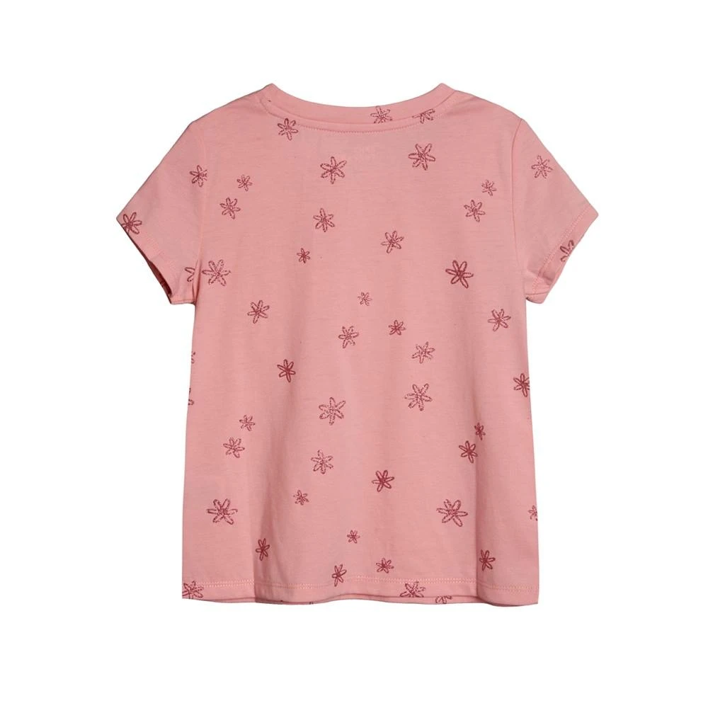 商品Epic Threads|Little Girls Flower Graphic T-shirt, Created For Macy's,价格¥42,第2张图片详细描述