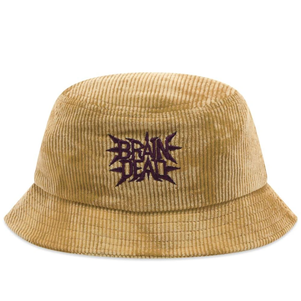 商品Brain Dead|Brain Dead Spikey Bleached Cord Bucket Hat,价格¥281,第1张图片