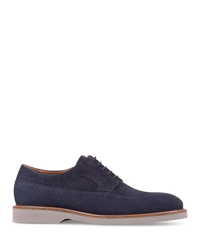 商品Geox|Men's Gubbio Suede Brogue Oxfords,价格¥1346,第4张图片详细描述