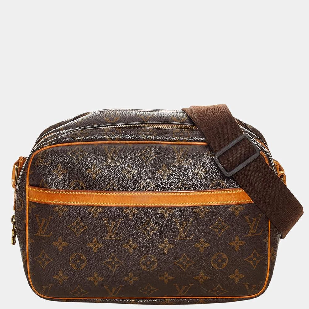 商品[二手商品] Louis Vuitton|Louis Vuitton Brown Monogram Reporter PM,价格¥5426,第1张图片