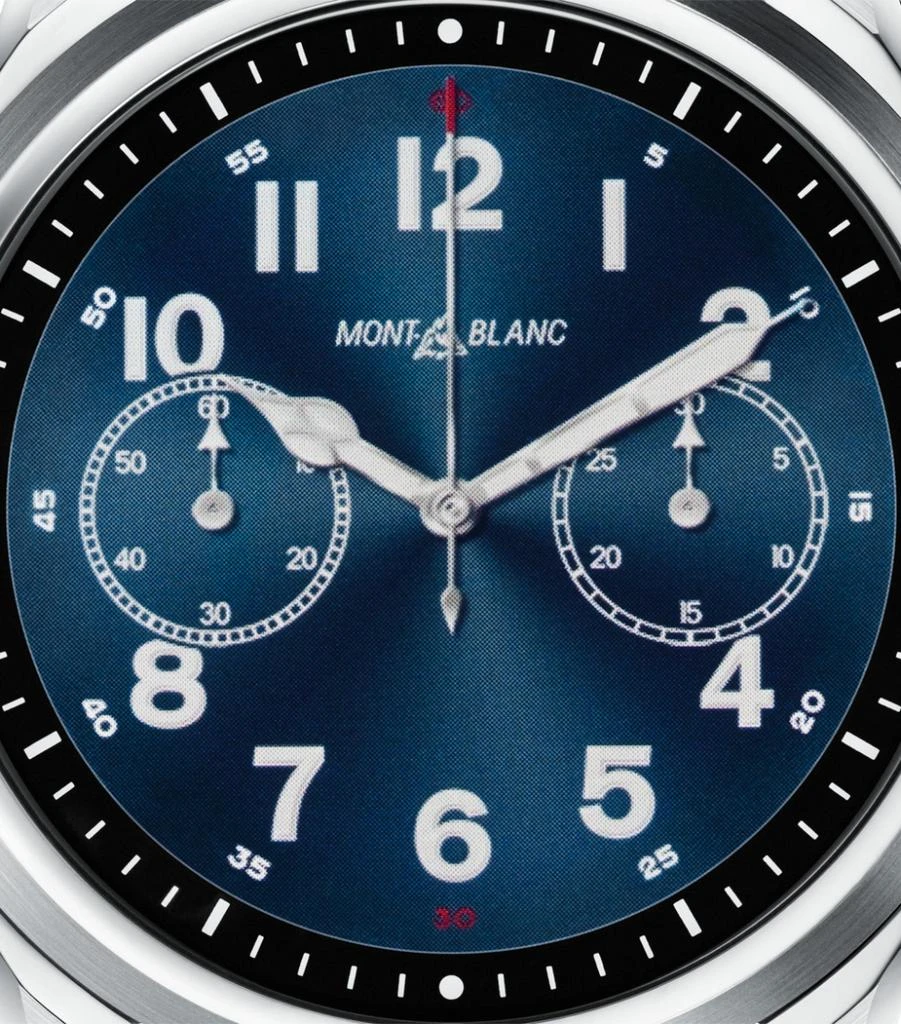 商品MontBlanc|Stainless Steel Summit 2 Smartwatch 42mm,价格¥7407,第5张图片详细描述