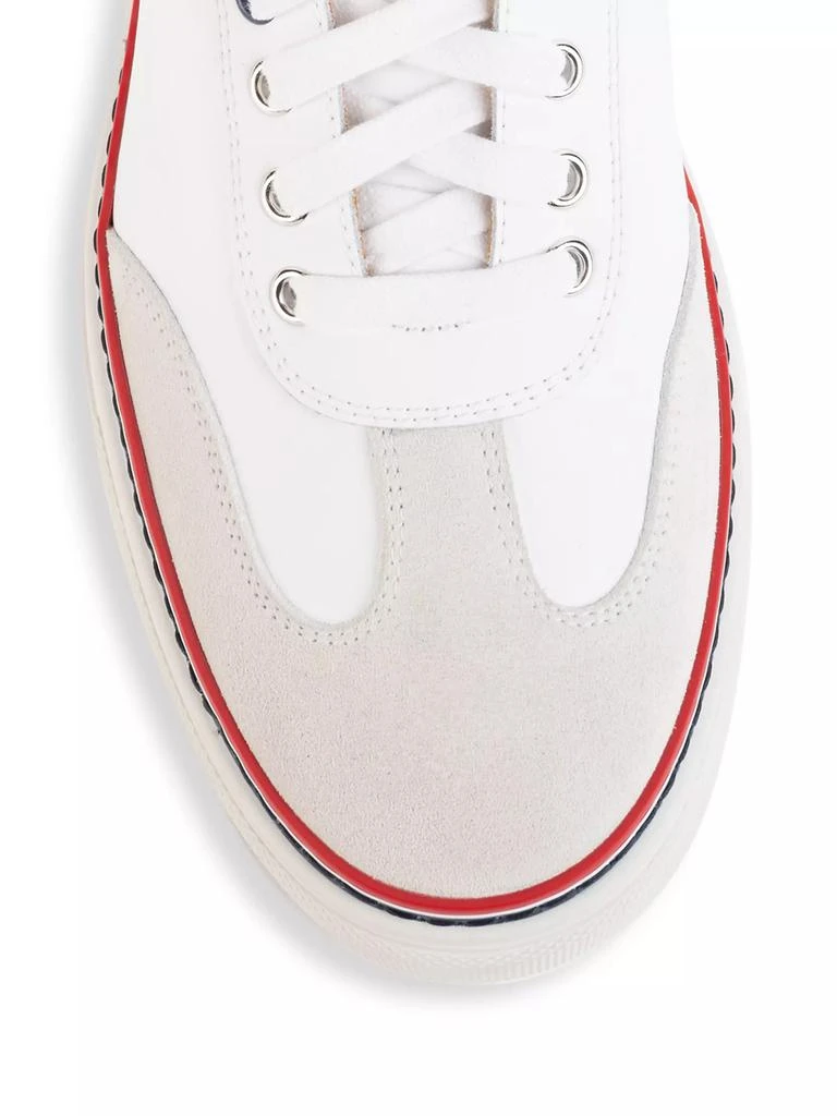 商品Thom Browne|Low-Top Leather Trainers,价格¥2447,第4张图片详细描述