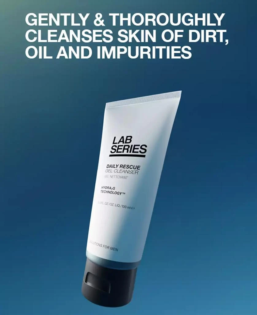 商品Lab Series|Skincare for Men Daily Rescue Gel Cleanser, 3.4 oz.,价格¥253,第2张图片详细描述