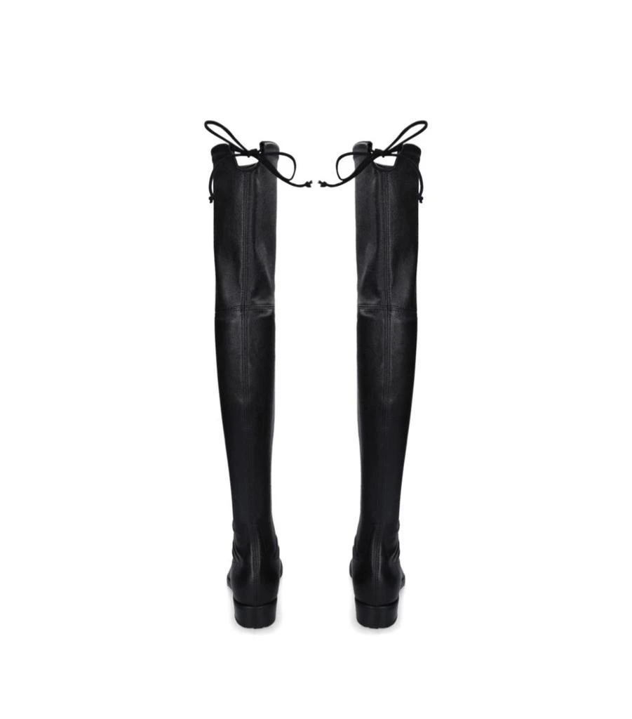 商品Stuart Weitzman|Leather Lowland Over-The-Knee Boots,价格¥6126,第2张图片详细描述