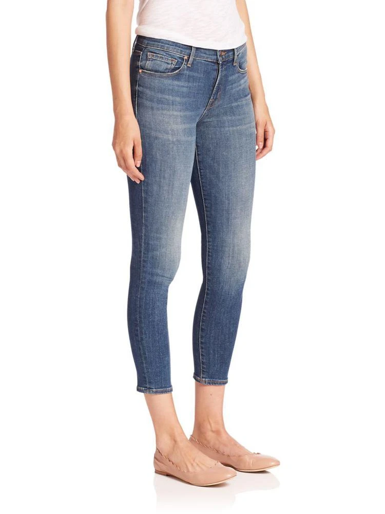 商品J Brand|Mid-Rise Capri Skinny Jeans,价格¥772,第3张图片详细描述