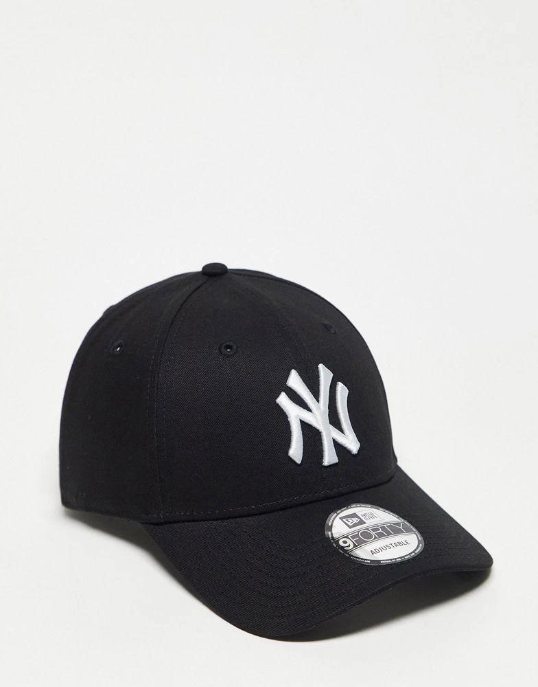 商品New Era|New Era NY Yankees 9forty cap in black,价格¥222,第1张图片