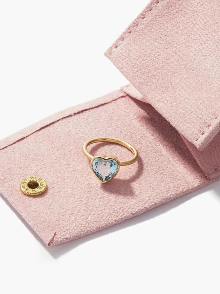 Love aquamarine & 18kt gold ring 商品