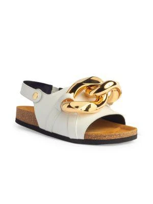 商品JW Anderson|Chain Flat Sandals,价格¥2960,第2张图片详细描述