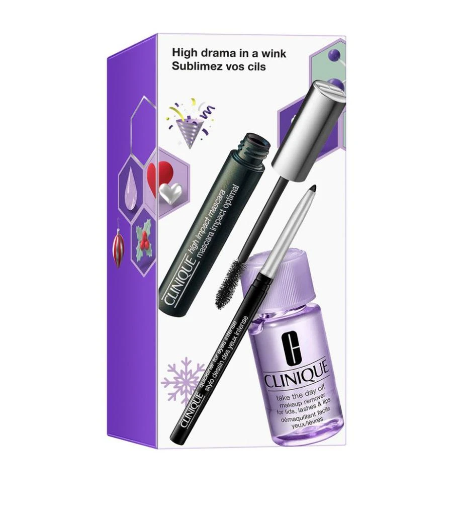 商品Clinique|Clinique High Impact Mascara Eye Makeup & Remover Gift Set,价格¥165,第4张图片详细描述