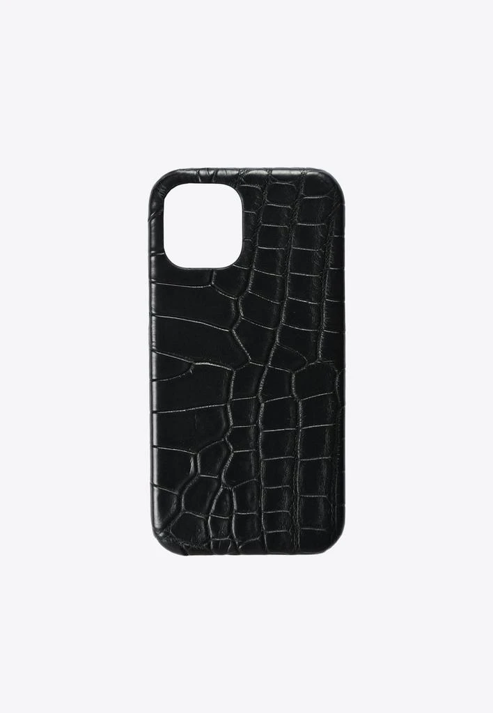商品2ME Style|iPhone 12 PRO Case in Croc Leather,价格¥1103,第1张图片