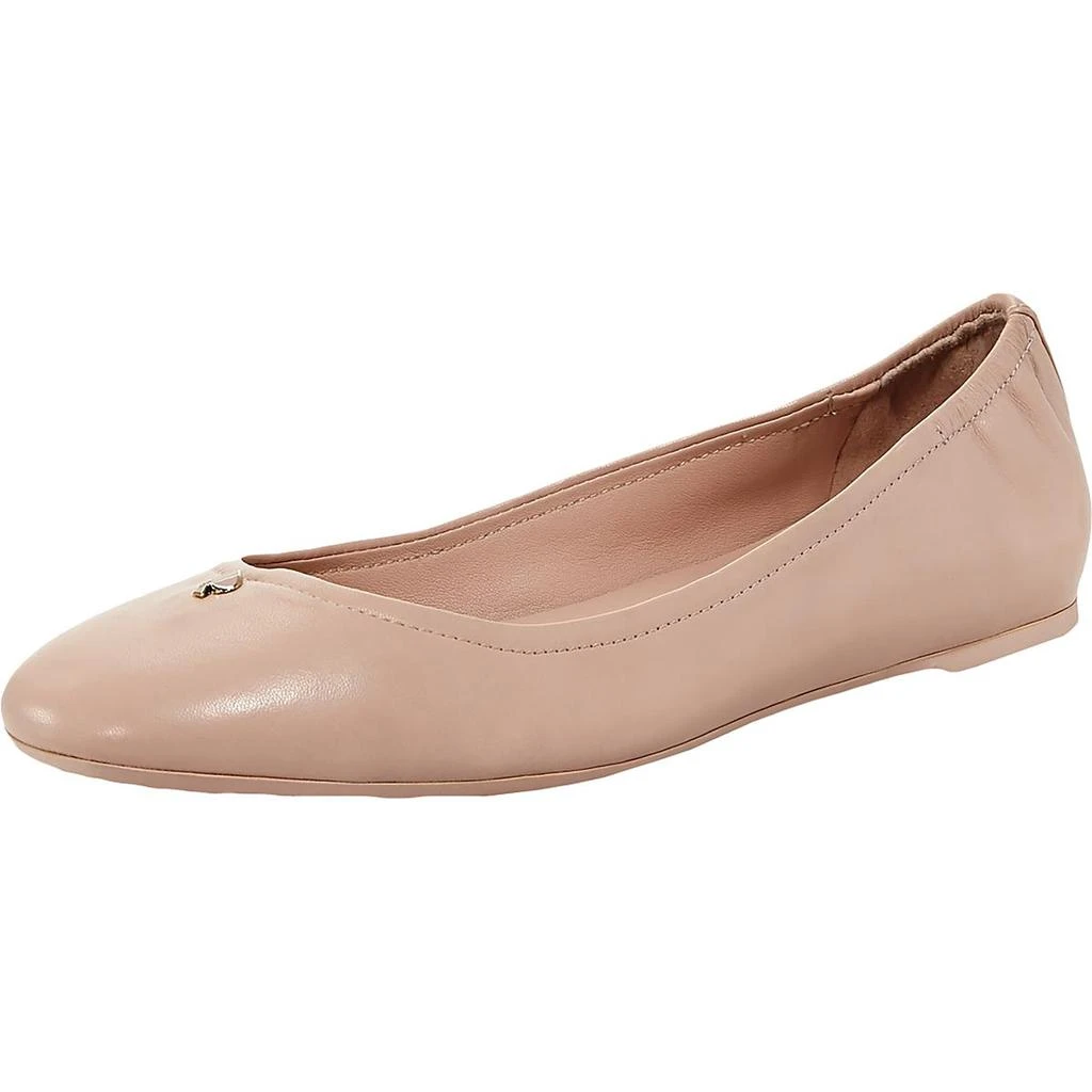 商品Kate Spade|Kate Spade Womens Kora Leather Slip On Ballet Flats,价格¥492,第1张图片